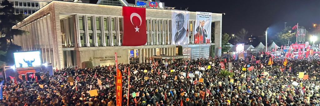 Istanbul protests 2025